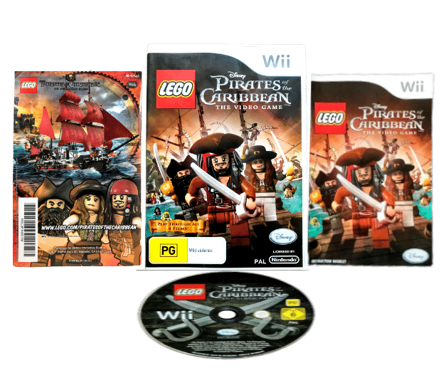 Lego Pirates of the Caribbean (Wii) *TIDY COMPLETE* Appleby Games