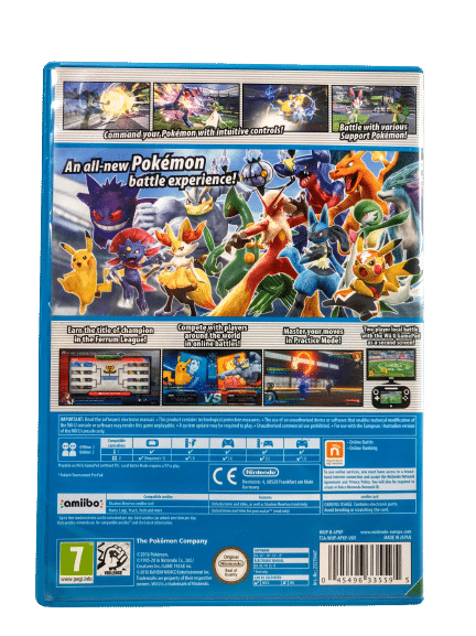 POKEMON: Pokken Tournament DX (Wii U) *MINT COMPLETE* Appleby Games