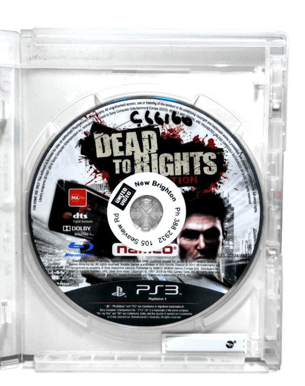 Dead to Rights: Retribution (PS3)