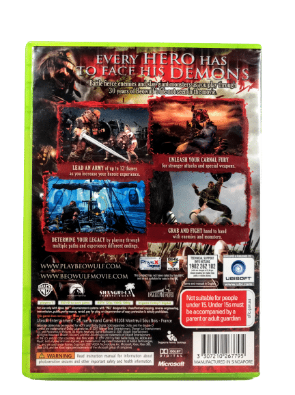 Beowulf: The Game (XBox 360) *MINT COMPLETE* - Image 5