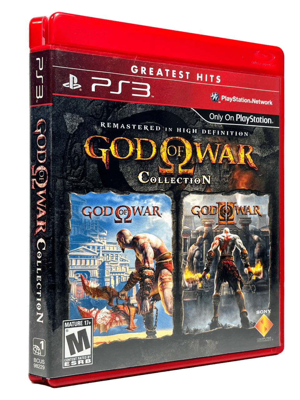 The God of War Collection (GENUINE RED CASE)