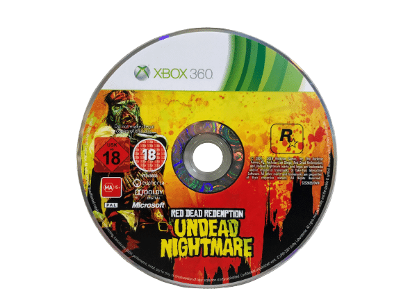 Red dead undead nightmare XBox 360 game
