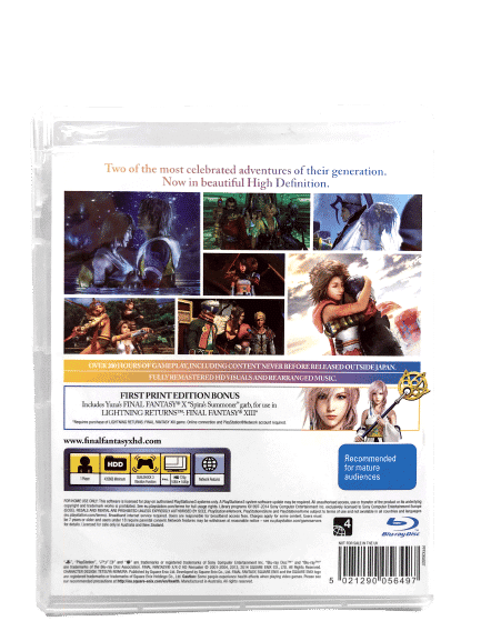 Final Fantasy X | X-2 HD Remaster (PS3) *MINT COMPLETE* - Image 3