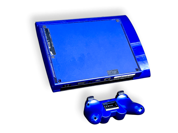 PS3 Super-Slim 500GB LIMITED EDITION BLUE - Image 5