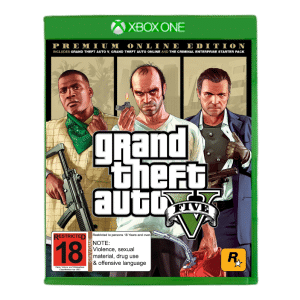 Grand Theft Auto 5 XBox One game GTA 5 GTA V