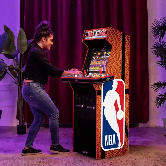 RETRO Arcade1Up NBA Jam 30th Anniversary Deluxe Arcade Machine 3 Games in 1 - Image 3
