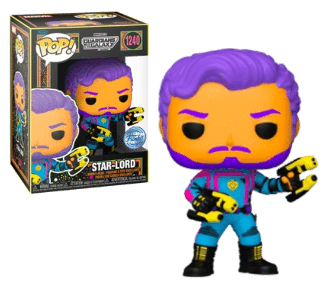Funko Pop! Guardians of the Galaxy - STAR-LORD Blacklight
