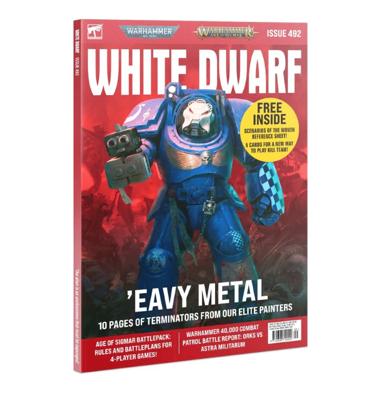 Warhammer White Dwarf Magazine 492 (September 2023)