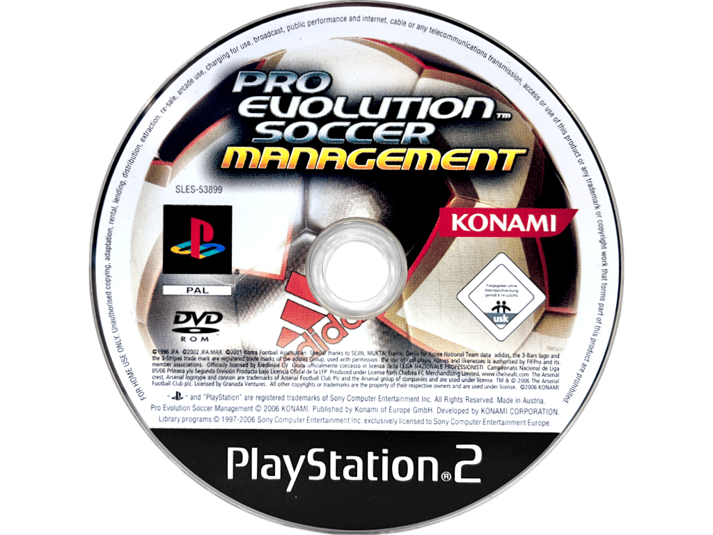 Pro Evolution Soccer Management (PS2)