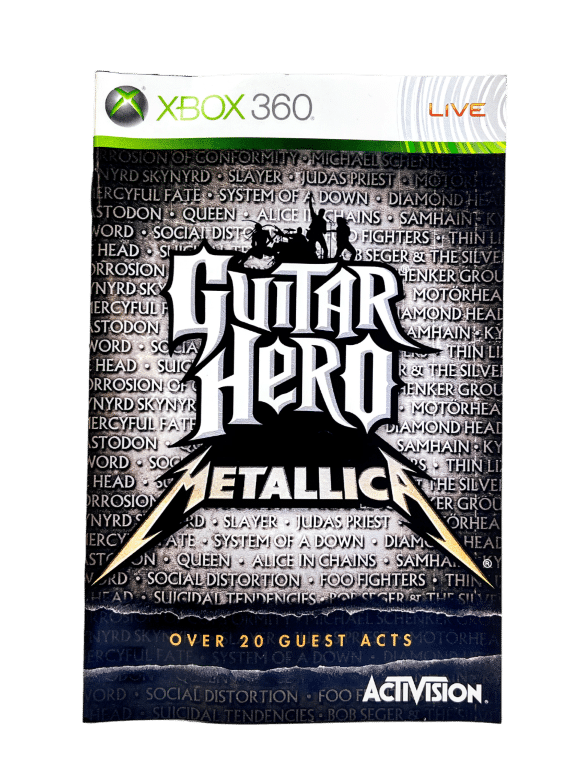 Guitar Hero METALLICA (Xbox 360)