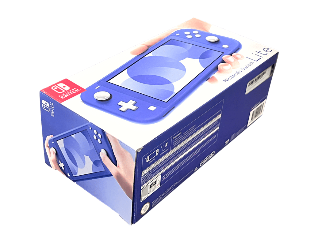 NINTENDO Switch Lite - Blue *BOXED* + 64GB Mem Card - Image 3