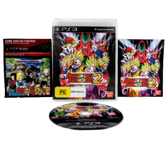 Dragon Ball: Raging Blast Limited Edition (RARE) *MINT COMPLETE