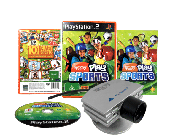 Official PlayStation 2 Eye Toy Camera / EyeToy Camera + EyeToy PLAY SPORTS game