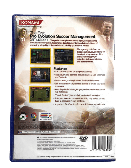 Pro Evolution Soccer Management (PS2) - Image 2