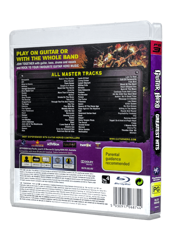 Guitar Hero Greatest Hits (PS3)