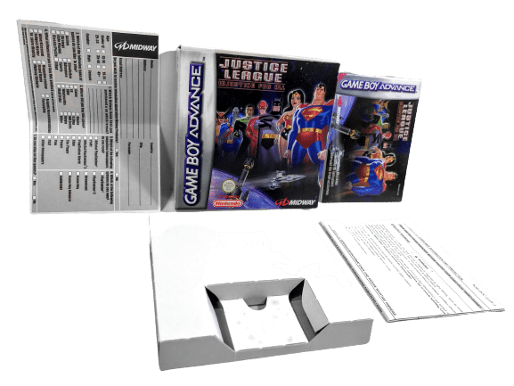 DC JUSTICE LEAGUE: Injustice for All (GBA BOX - no cartridge)