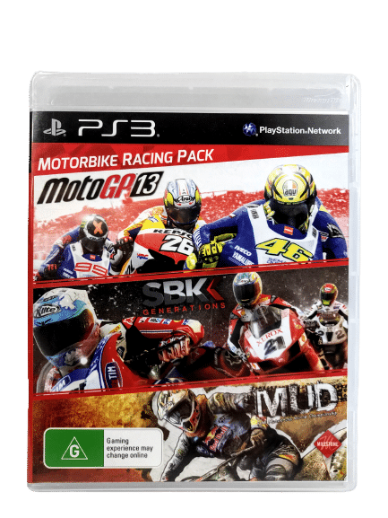 Motorbike Racing Pack - MotoGP13, SBK Generations, MUD: FIM Motocross World Championship for SONY PlayStation 3 / PS3
