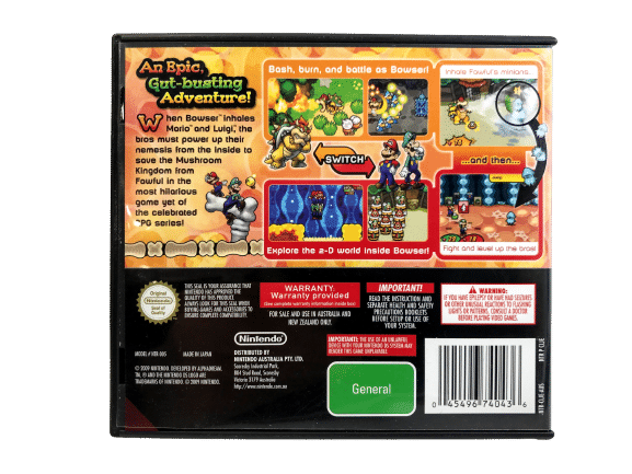 Mario Luigi: Bowser's Inside Story (DS) *MINT COLLECTOR'S
