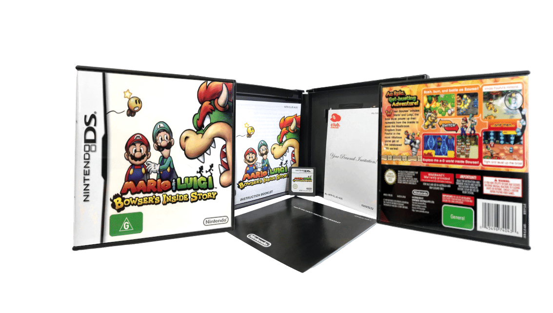 Mario Luigi: Bowser's Inside Story (DS) *MINT COLLECTOR'S