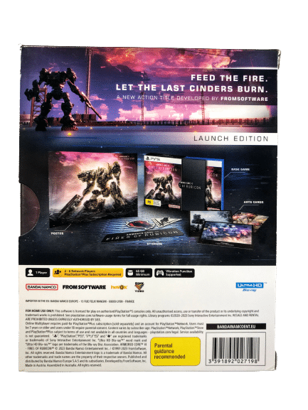 Armored Core VI Fires Of Rubicon (Day 1 Edition) - BANDAI NAMCO Action Game Per Console