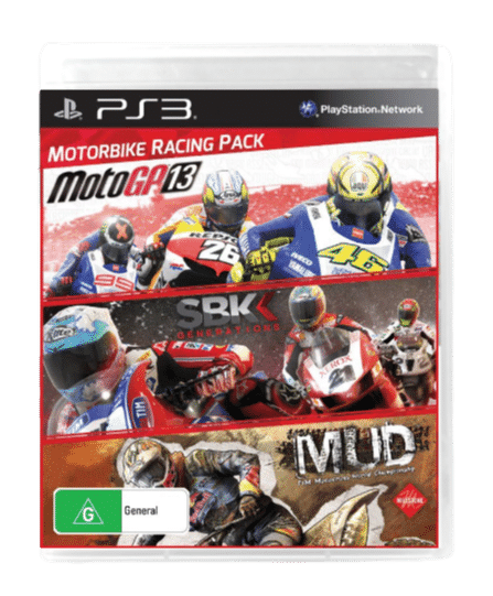Motorbike Racing Pack - MotoGP13, SBK Generations, MUD: FIM Motocross World Championship for SONY PlayStation 3 / PS3