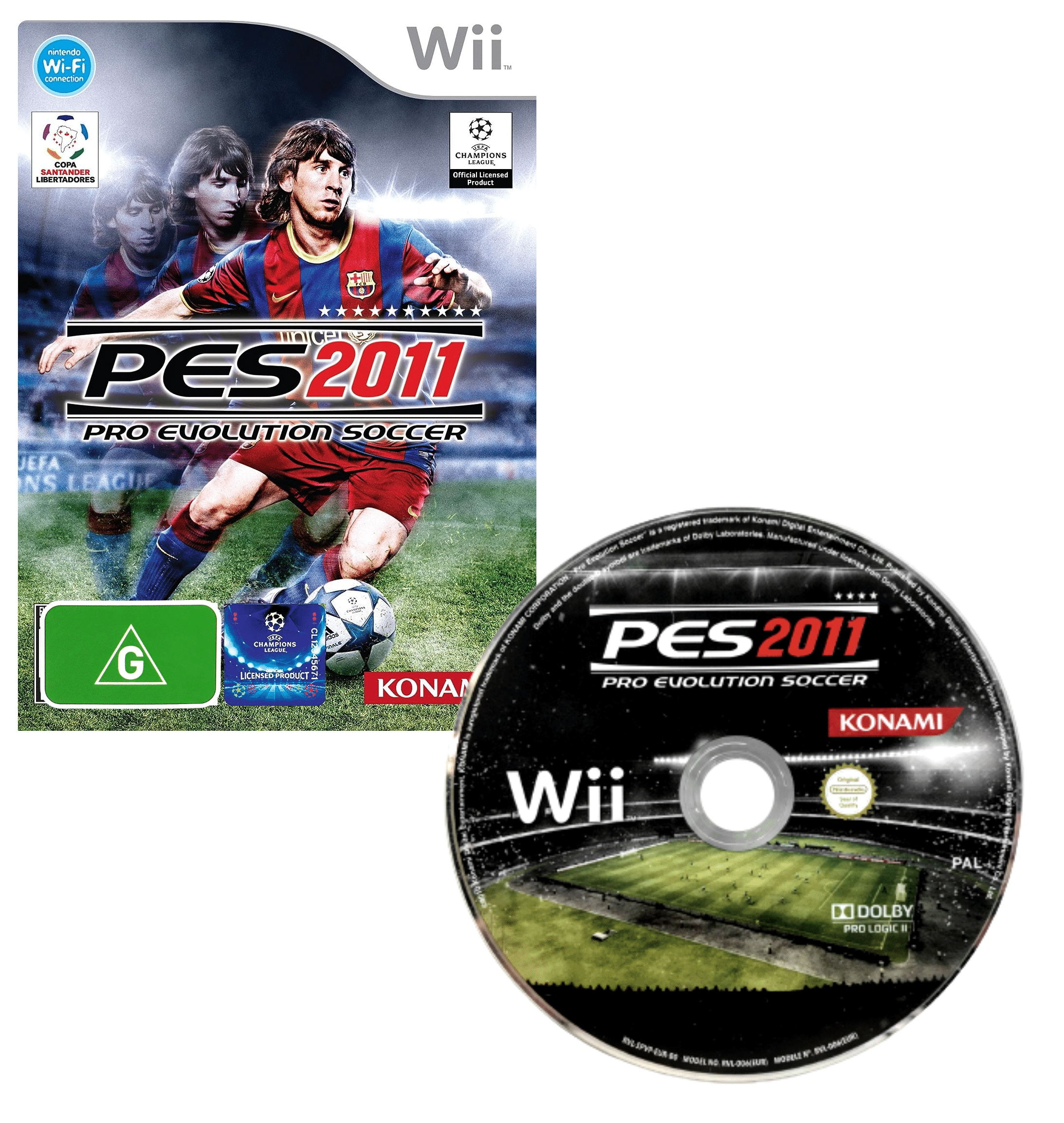 Pro Evolution Soccer 2011 Nintendo Wii game