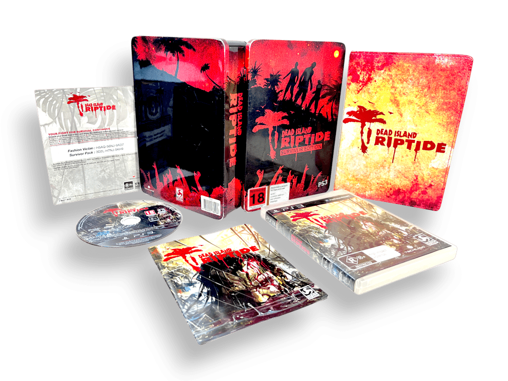 Dead Island Riptide SURVIVOR EDITION (PS3) *STEEL TIN EDITION*