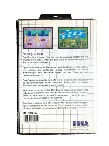 FANTASY ZONE II (Fantasy Zone 2) Sega Master System - Image 2