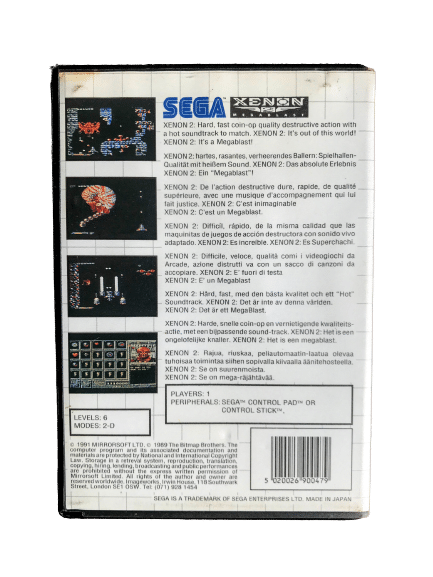 XENON 2 MegaBlast (Sega Master System) - Image 2