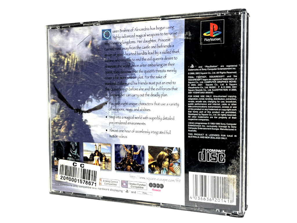 Final Fantasy IX (PS1 - ORIGINAL PRINT)