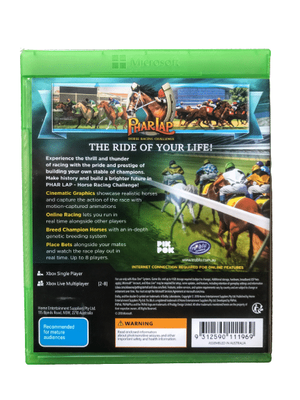 PHAR LAP Horse Racing Challenge (PharLap) *MINT COMPLETE* - Image 3