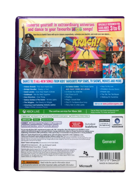 Just Dance KIDS 2014 EDITION (KIDS VOLUME 2) *MINT COMPLETE* - Image 6