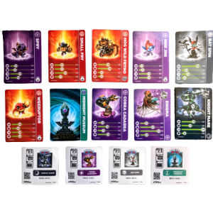 Skylanders COLLECTOR'S CARDS + STICKERS (RARE COLLECTON)