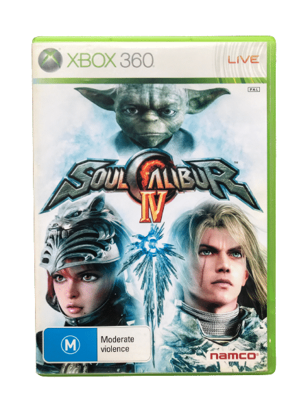 SoulCalibur IV (Soul Calibur IV) XBox 360 *CASE COVER MANUAL - NO DISC* - Image 2