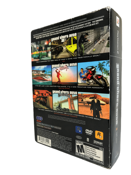 THE GRAND THEFT AUTO TRILOGY for SONY PlayStation 2 (PS2)