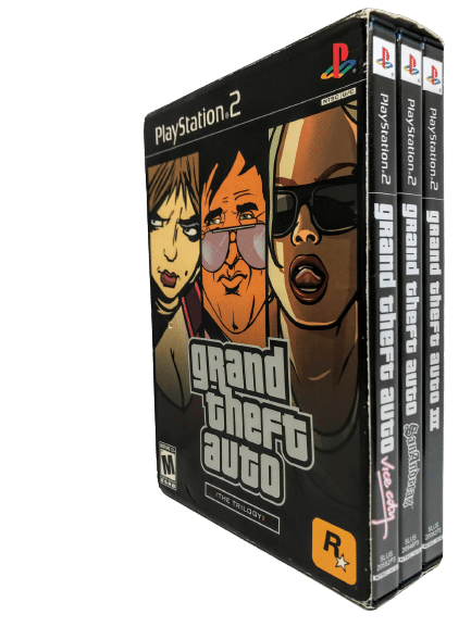 THE GRAND THEFT AUTO TRILOGY for SONY PlayStation 2 (PS2)