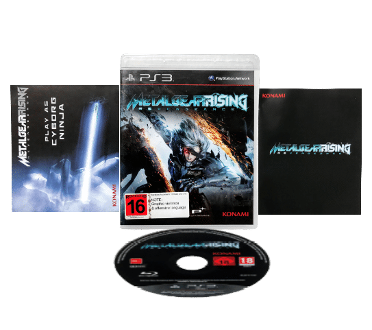 Metal Gear Rising: Revengeance (PS3 - RARE) *MINT COMPLETE* - Image 2