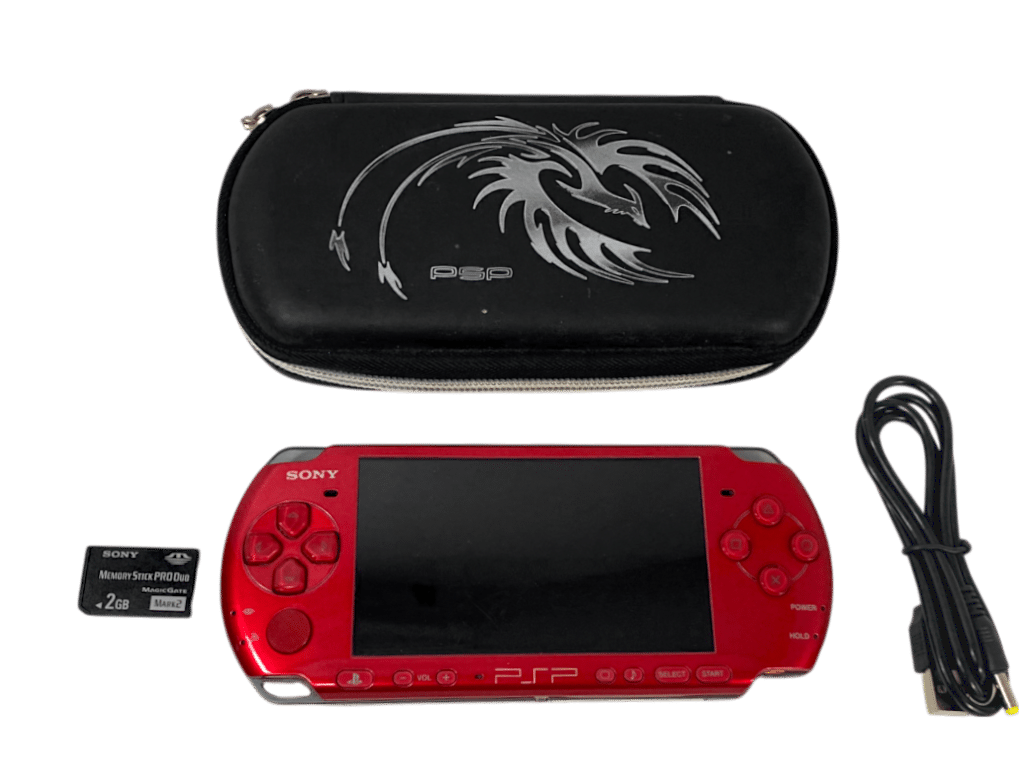 PSP Slim 3002 RED