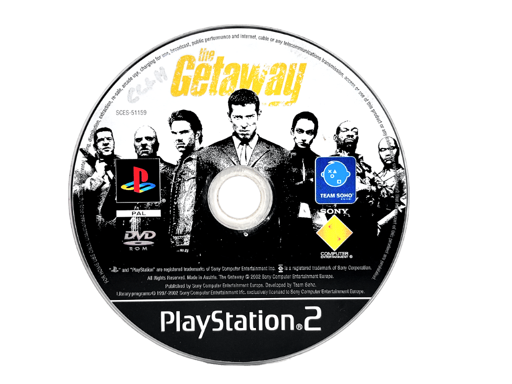 The GETAWAY PS2 game