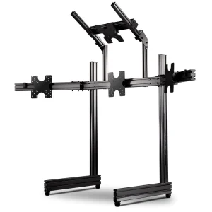 NEXT LEVEL RACING- Elite Freestanding Quad Monitor Stand (Carbon Grey)