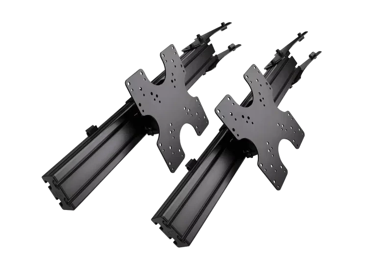 NEXT LEVEL RACING- Elite Free Standing Triple Monitor Add-on (Black Edition)