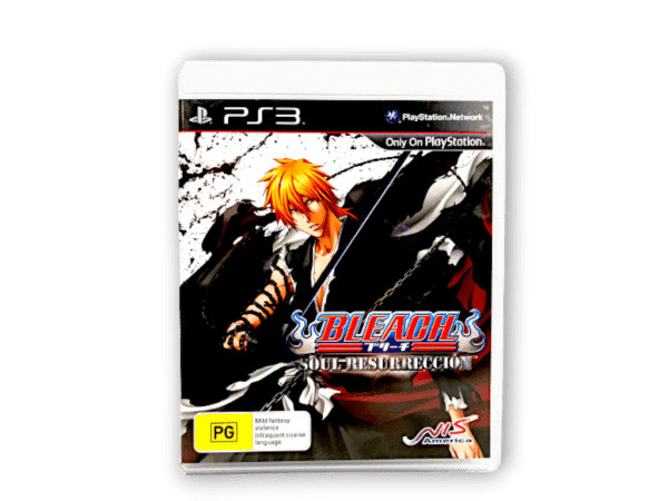 BLEACH Soul Resurreccion PlayStation 3 game