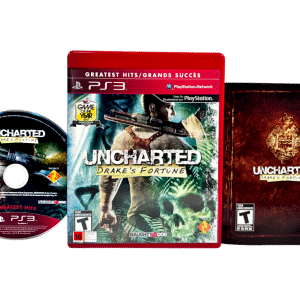 Uncharted: Drakes Fortune (GENUINE RED CASE EDITION) PS3 game