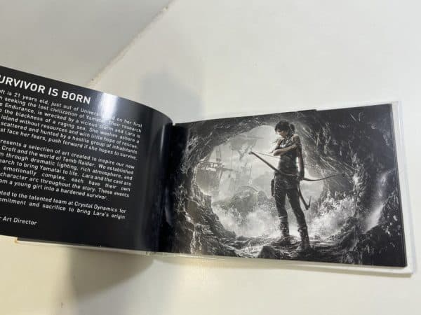 Tomb Raider *BOXED "SURVIVAL EDITION" (Xbox 360 - RARE) *MINT COMPLETE* - Image 14