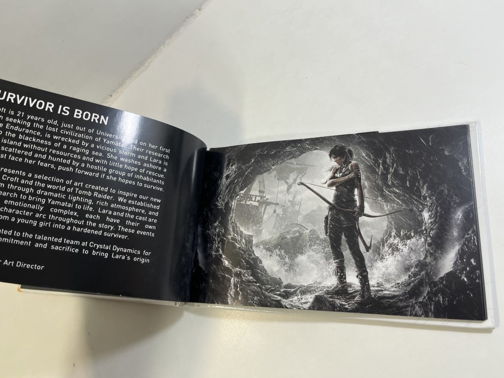 Tomb Raider *BOXED "SURVIVAL EDITION" (Xbox 360 - RARE) *MINT COMPLETE* - Image 14