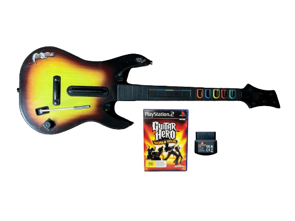 Guitar Hero World Tour (WIRELESS GUITAR + GAME)