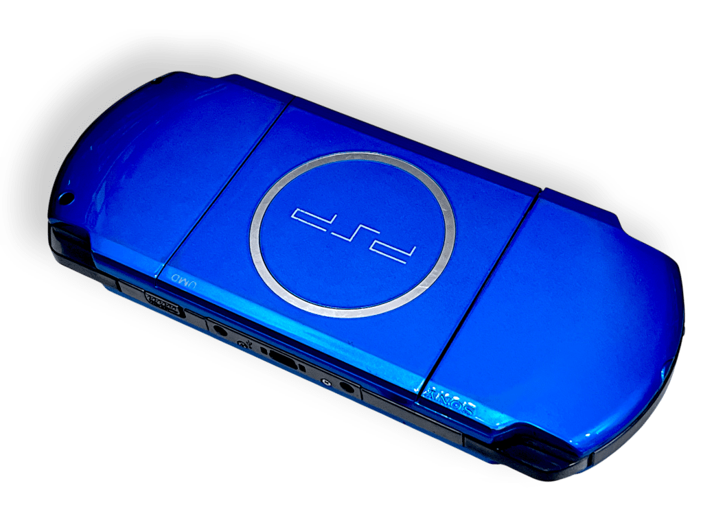 PSP Slim 3002 METALLIC BLUE + Charger + Mem Card + Case READ DESCRIPTION - Image 10