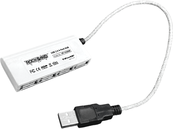 Genuine Rock Band USB 2.0 (VP-H209B) *4-PORT HUB*