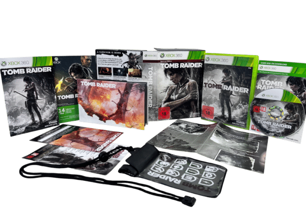Tomb Raider *BOXED "SURVIVAL EDITION" (Xbox 360 - RARE)