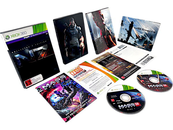 Mass Effect 3 N7 BOXED COLLECTOR'S STEEL EDITION (Xbox 360) *MINT COMPLETE* - Image 3